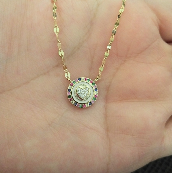 Mia Sarine Stationary Heart❤️ Pendant Necklace - Picture 12 of 14